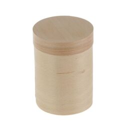 Коробка кругла з глухою кришкою 110х 160(мм)